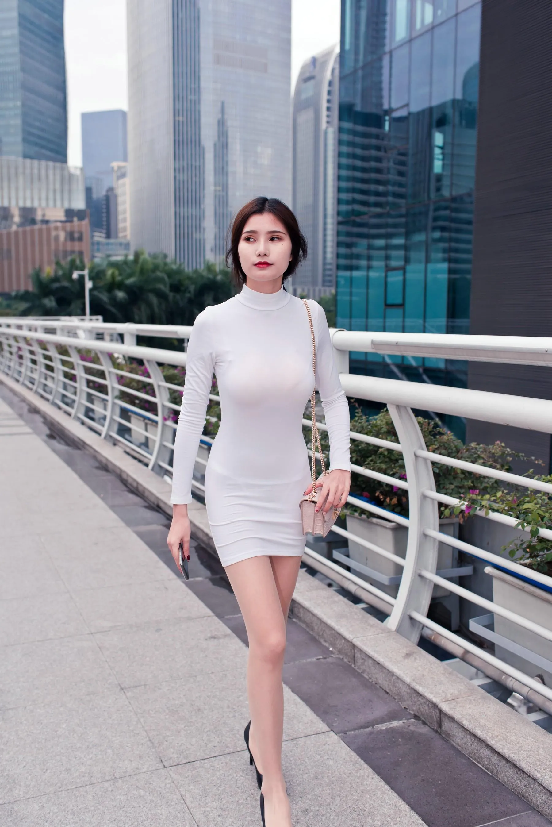 [魔镜街拍] NO.103 谍杀风云 短裙肉丝女杀手婷婷·的行动终局篇 [420P]插图9